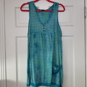 Tank dress with pocket